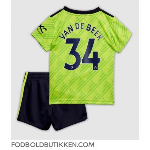 Manchester United Donny van de Beek #34 Tredjetrøje Børn 2022-23 Kortærmet (+ Korte bukser)